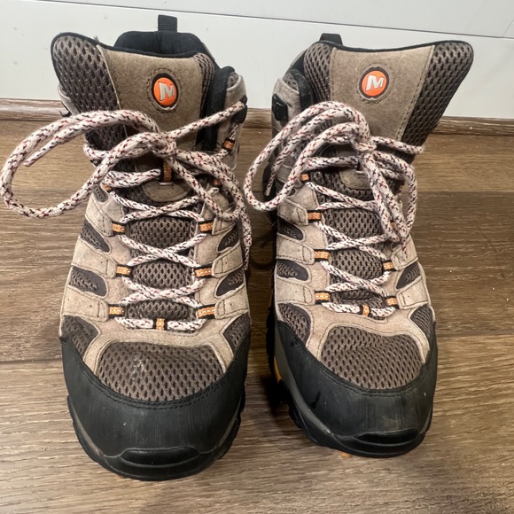 Merrell Men's Moab 2 Ventilator Mid Suede Hiking Boots Size 12 W [J06045W] - Picture 3 of 8